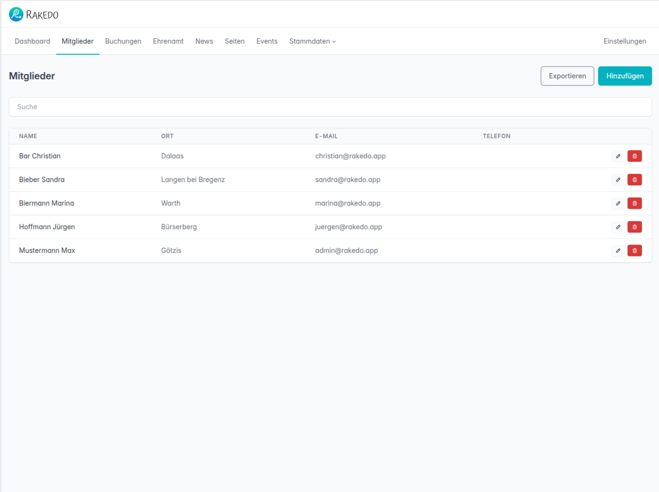 Rakedo Manager Desktop